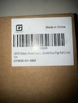 Gifsin Pocket Door Hardware Gold Privacy Lock With Pull. Fixed Price $85.00.