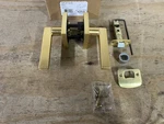 Kwikset 730HFLSQT-4 Halifax Privacy Door Lever With Square Rose *read*. Fixed Price $39.99.