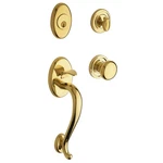 Baldwin 85315003FD Logan Dummy Handleset With Classic Interior Knob, Polished Br. Fixed Price $295.00.