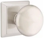 Emtek 8531P Providence Non-turning Two-sided Dummy Door Knob Set Nickel. Fixed Price $152.00.