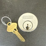 Schlage Everest S123 Keyed Lock Cylinder Brass Satin Silver W/key 1PK 7.665.337. Fixed Price $29.99.