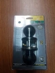 Brinks Commercial Matte Black Interior Hall/closet Passage Round Door Knob. Fixed Price $23.00.