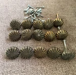 Set Of 15 Amerock Natural Elegance Burnished Brass Round Cabinet Knob BP1337-O77. Fixed Price $32.95.