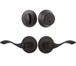 Kwikset Balboa Keyed Entry Lever Deadbolt Venetian Bronze 690BL11P Smartkey. Fixed Price $34.99.