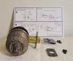 Emtek Dog Door Knob Set 8106, Oil Rubbed Bronze (US10B) Passage. Fixed Price $150.00.