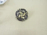 10X Antique Liberty Weave Pattern Round Knob Drawer Brass 1-1/2" P77200H-AB-C7. Fixed Price $29.99.