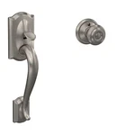 Schlage FE285 619 Camelot Front Entry Handleset Georgian Knob. Fixed Price $118.70.