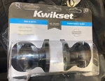 Kwikset Venetian Bronze Cove Bed & Bath / Privacy Knob 93001-630. Fixed Price $20.00.
