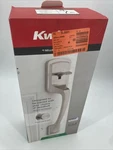 Kwikset Prague 98150-023 Entry Door Handle With Round Pismo Knob Satin Nickel. Fixed Price $29.95.