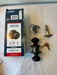 Schlage Plymouth Matte Black Keyed Entry Door Knob. Fixed Price $17.00.