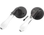 Glass Door Lever With Oil Rubbed Bronze Finish,pack Of 10, Privacy Function. Fixed Price $90.00.