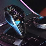 Mh 4-PIECE Crystal Shift Knob Handle (lhd) Accessories With Orange Led Light .... Fixed Price $182.88.