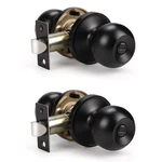 2 Pack Interior Door Knobs Privacy Knob, Locking For Bed Ba.... Fixed Price $44.04.