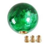 Yiuiy Round Ball Shift Knob Universal Marble Gear Style, Green. Fixed Price $22.91.