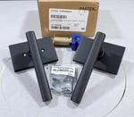 Emtek 5112US19 Freestone Right Handed Passage Lever Set In Flat Black. Fixed Price $115.20.