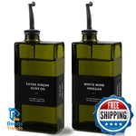 Gelury Olive Oil Dispenser Bottle For Kitchen 16.9OZ, Uv-blocking And Vinega. Fixed Price $45.39.