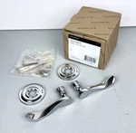Baldwin 5455V Estate Collection Non-turning Two-sided Dummy Lever Set Chrome. Fixed Price $133.20.