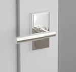 Emtek Myles Passage Leverset W Rectangle Rose, Lh, 8121MYLUS14 -polished Nickel. Fixed Price $98.79.