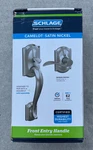 Schlage FE285 619 Acc Rh Camelot Front Entry Handleset Satin Nickel New. Fixed Price $69.98.