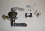 Schlage F10 V Mnh 626 Satin Chrome Manhattan Style Hall & Closet Door Handle. Fixed Price $20.00.