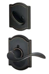 Schlage F-series F59 Acc 716 Rh W/ Camelot Rosette. Fixed Price $50.00.