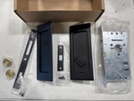 Emtek Modern Rectangular Privacy Pocket Door Mortise Lock (satin Black). Fixed Price $219.99.
