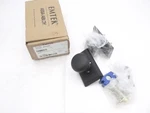 Emtek Privacy Door Knob Set W/ Rectangular Rose Flat Black Color 8221PUS19. Fixed Price $126.99.