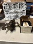 Russwin Keyed Entrance Door Knob. Fixed Price $60.00.