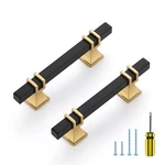 Ravinte Decor 30 Pack Cabinet Handles Inch Hole Center Black Gold. Fixed Price $98.53.