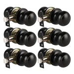 Knobwell Door Knobs 6 Pack Matte Black Passage Interior Handle Set. Fixed Price $46.99.