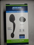 Schlage Plymouth Front Door Entry Handle With Knob Matte Black FE285 622. Fixed Price $59.99.