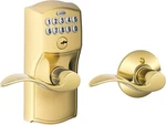 Schlage FE575 505 Camelot Keypad & Accent Lever Auto-lock. Fixed Price $65.00.