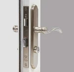Certified Storm Door Revere Mortise Brushed Nickel Handle Set,. Fixed Price $147.99.
