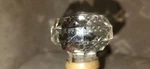 Antique Crystal Faceted Cut Glass Door Knob Victorian Era Architectural Salvage. Fixed Price $116.00.