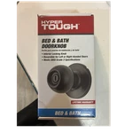 Hyper Tough Matte Black Door Knob Interior Locking Reversible For Bed & Bath. Fixed Price $20.00.