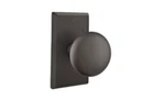 Emtek Winchester 7054 Full Dummy Knobset With #3 Bronze Rosette. Fixed Price $67.99.