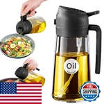 Yarramate 16OZ/470ML Glass Olive Oil Sprayer For Cooking Stickers 2. Fixed Price $16.04.
