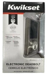 92750-003 Kwikset Cnt Tscr 15 Cp Electronic Deadbolt Satin Nickel Nib!. Fixed Price $44.95.