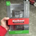 Kwikset Singapore Signature Satin Nickel Hall/closet Door Lever With Microban. Fixed Price $18.99.