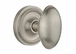 Nostalgic Warehouse Rope Rosette With Homestead Knob, Mortise - 2.25", Satin. Fixed Price $124.28.