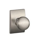 Schlage F10ORB619CEN F10-ORB-619-CEN Satin Nickel Passage Orbit Style Knob With. Fixed Price $60.43.