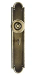 Baldwin Antique Brass Colonial Entry Door Knob Set. Fixed Price $95.00.