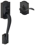 Schlage FE285-CAM-ACC-CAM-LH Camelot Lower Handle Set For Bronze. Fixed Price $135.37.