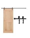 Vevor 10FT Sliding Barn Door Hardware Kit For Single J-shape. Fixed Price $53.90.