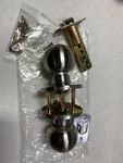 Miseno MLK4020SN Urbanna Ball Passage Door Knob Set - Satin Nickel. Fixed Price $12.76.