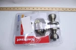 Kwikset Tylo Exterior Entry Door Knob And Double Cylinder Deadbolt Antique Brass. Fixed Price $17.68.