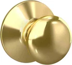 F10 605 Plymouth Door Knob, Hall & Closet Passage Lock, Bright Brass. Fixed Price $17.99.