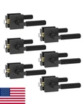 Asidrama 6-PACK Black Privacy Handles Lever With Knobs, Interior Doors. Fixed Price $210.59.