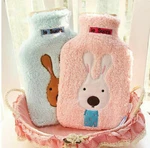 2000ML Hot Water Bottle Winter Rubber Bag Knitted Cover Relaxing Warmer. Fixed Price $17.86.