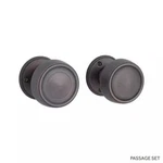 Signature Hardware Beaufort Interior Door Knob Set, Oil Rubbed Bronze. Fixed Price $75.95.
